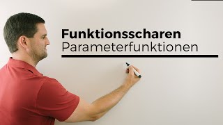 Funktionsscharen Parameterfunktionen Fallunterscheidung  Mathe by Daniel Jung [upl. by Trinia]