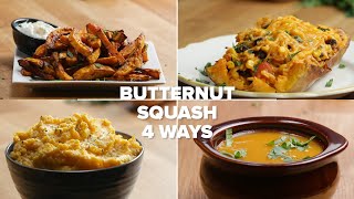 Butternut Squash 4 Ways [upl. by Htebasile651]