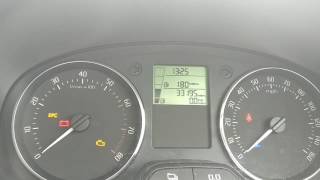 Skoda roomster service message reset [upl. by Merril]