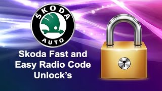 How To Find Your Skoda Radio Code [upl. by Pearman]