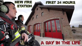 First 24 Hours in a New Fire Station  A Day in the Life [upl. by Yelserp883]