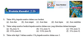 KSSM Matematik Tingkatan 4 Bab 2 praktis kendiri 2b no1no3 Asas Nombor chapter 2 form 4 buku teks [upl. by Vtehsta]