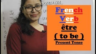 French Verb être [upl. by Abibah]