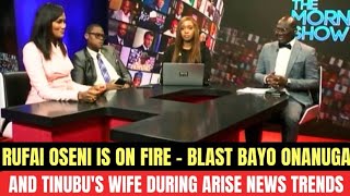 RUFAI OSENI BLAST ONANUGA AND TINUBUS WIFE [upl. by Platon]