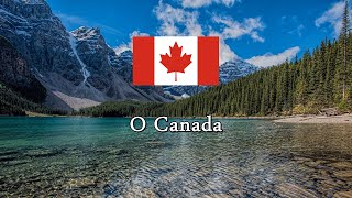 National Anthem of Canada  O Canada  PRE 2018 LYRICS [upl. by Elodie796]