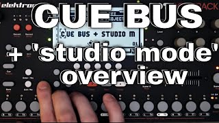 Octatrack CUE basics  Studio Mode [upl. by Elleda]