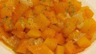 Sauteed Butternut Squash [upl. by Zysk889]