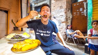 Inside FAVELAS of Rio de Janeiro  BRAZILIAN FOOD TOUR  National Dish of Brazil [upl. by Kolodgie]