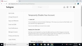 How to Delete Instagram Account on ComputerLaptop Quick amp Simple [upl. by Acey]