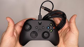 Microsoft Series X  S Wireless Controller with USBC cable  Unboxing [upl. by Samaj]