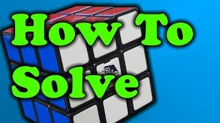 How to Solve a Rubiks Cube  Easy Method [upl. by Aizirk]