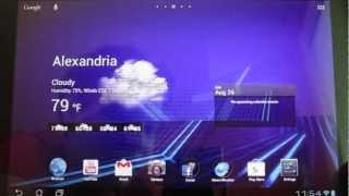 Asus Transformer TF300  Official Jelly Bean Update Overview [upl. by Kuth]