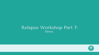 Relapse Part 7 Stress [upl. by Llednahc]