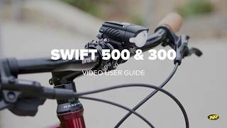 NiteRider Swift 500 and 300 Video User Guide [upl. by Vtarj]