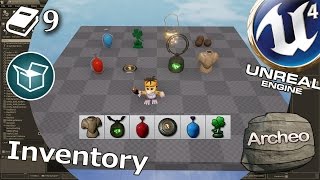 Unreal Engine 4 Guide  Simple inventory pickup system [upl. by Pleione]
