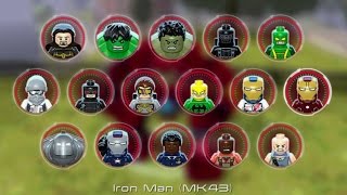 LEGO Marvels Avengers Vita  All Playable Characters Unlocked [upl. by Yggam450]