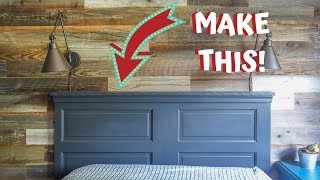 The Easiest DIY Headboard Ever [upl. by Lefton249]