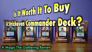 Is It Worth It To Buy A Strixhaven Commander 2021 Deck A Magic The Gathering Product Review [upl. by Martelle]