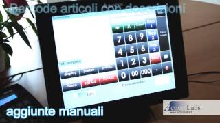 Software punto cassa Registratore cassa con touch screen [upl. by Arenat498]