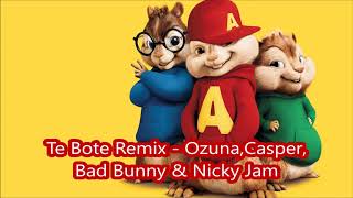 Te Bote Remix Ozuna Casper Bad Bunny amp Nicky Jam [upl. by Odlamur]