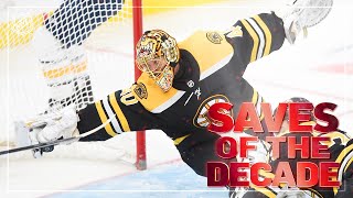 Great Saves of the Decade  20102019  NHL [upl. by Etteluap611]