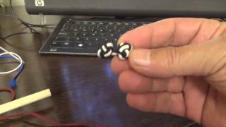 SILK KNOT CUFFLINK KNOT [upl. by Ahsircal]