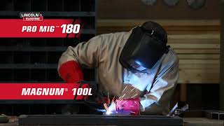 PRO MIG® 180 Welder Lincoln Electric [upl. by Gussi]