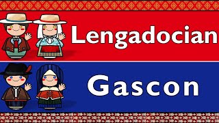 OCCITAN LENGADOCIAN amp GASCON [upl. by Evelunn879]