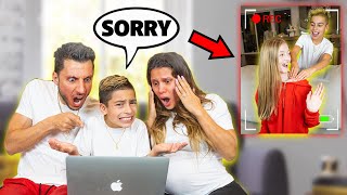 REACTING To Our SON Being HOME ALONE SHOCKING  The Royalty Family [upl. by Else]