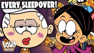 Every LOUD Sleepover Ever 💤   The Loud House [upl. by Vaclav155]