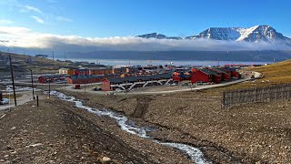 Longyearbyen Svalbard Walking Tour [upl. by Svirad]