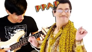 Pen Pineapple Apple Pen MEETS BASS PPAP [upl. by Illehs]