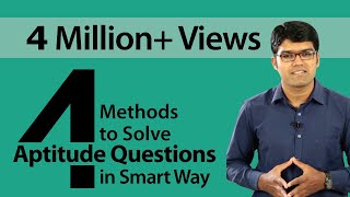 4 Methods to Solve Aptitude Questions in Smart Way  Quantitative Aptitude Shortcuts  TalentSprint [upl. by Penrod]