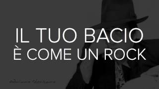 Adriano Celentano  Il tuo bacio e come un rock Video Lyrics [upl. by Kort]