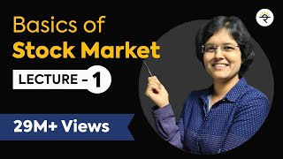 Basics of Stock Market For Beginners Lecture 1 By CA Rachana Phadke Ranade [upl. by Jolda]