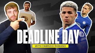 🤝 DEADLINE DAY with FABRIZIO ROMANO [upl. by Erb153]