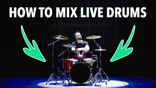 How to Mix Live Drums EQ Compression amp Gating [upl. by Diego]