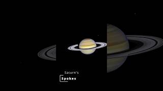 Saturns Mysterious Ring Spokes Hubbles Stunning Discovery [upl. by Enirol]