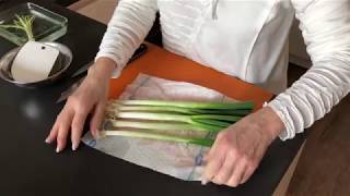 HOW TO Prep Green Onions [upl. by Lashar574]