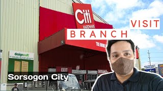 CITI Hardware Tour   Sorsogon City [upl. by Ardnekal]