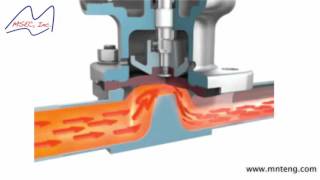 Diaphragm Valve Operation Demonstration [upl. by Ark989]