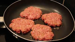 How To Make Homemade Beef Burgers  Recipe The Real Heavenly Bites [upl. by Aiuqcaj]