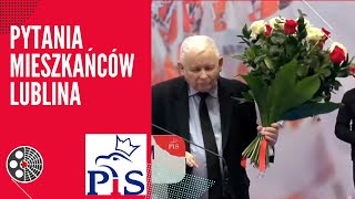 Jarosław Kaczyński Pytania mieszkańców Lublina [upl. by Odericus74]