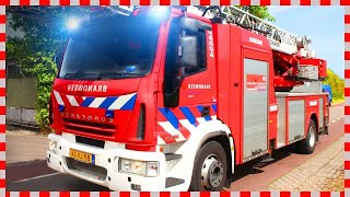 Brandweer filmpjes 🚒 Brandweerautos en brandweer kinderfilmpjes 🔥 [upl. by Ellga751]