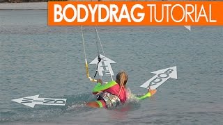 How to Kitesurf Bodydrag Tutorial [upl. by Ainad]