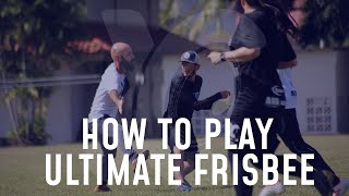 How to Play Ultimate Frisbee for Beginners [upl. by Lehcim]