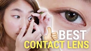 BEST CONTACT LENS EVER  COLOR SWATCHES  Raiza Contawi [upl. by Pressey647]