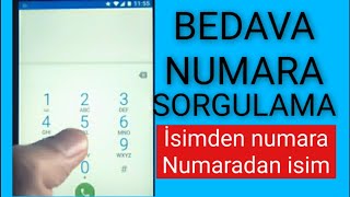 BEDAVA NUMARA SORGULAMA Turkcell Türk Telekom Vodafone Ücretsiz Numara Sorgulama [upl. by Leverett]