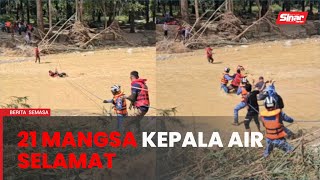 Mangsa terperangkap kepala air diselamatkan [upl. by Nnairahs]