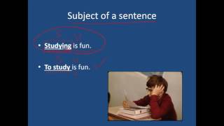 Gerunds and Infinitives 1 [upl. by Ahaelam271]